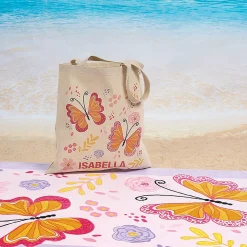 Butterflies Personalized Towel