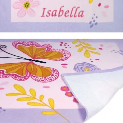 Butterflies Personalized Towel