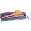 Butterfly and Flowers Personalized Pencil Case