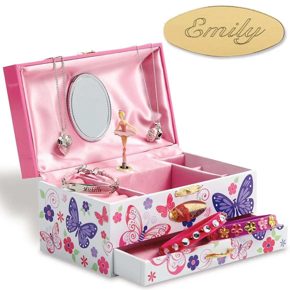 Butterfly Personalized Music Box