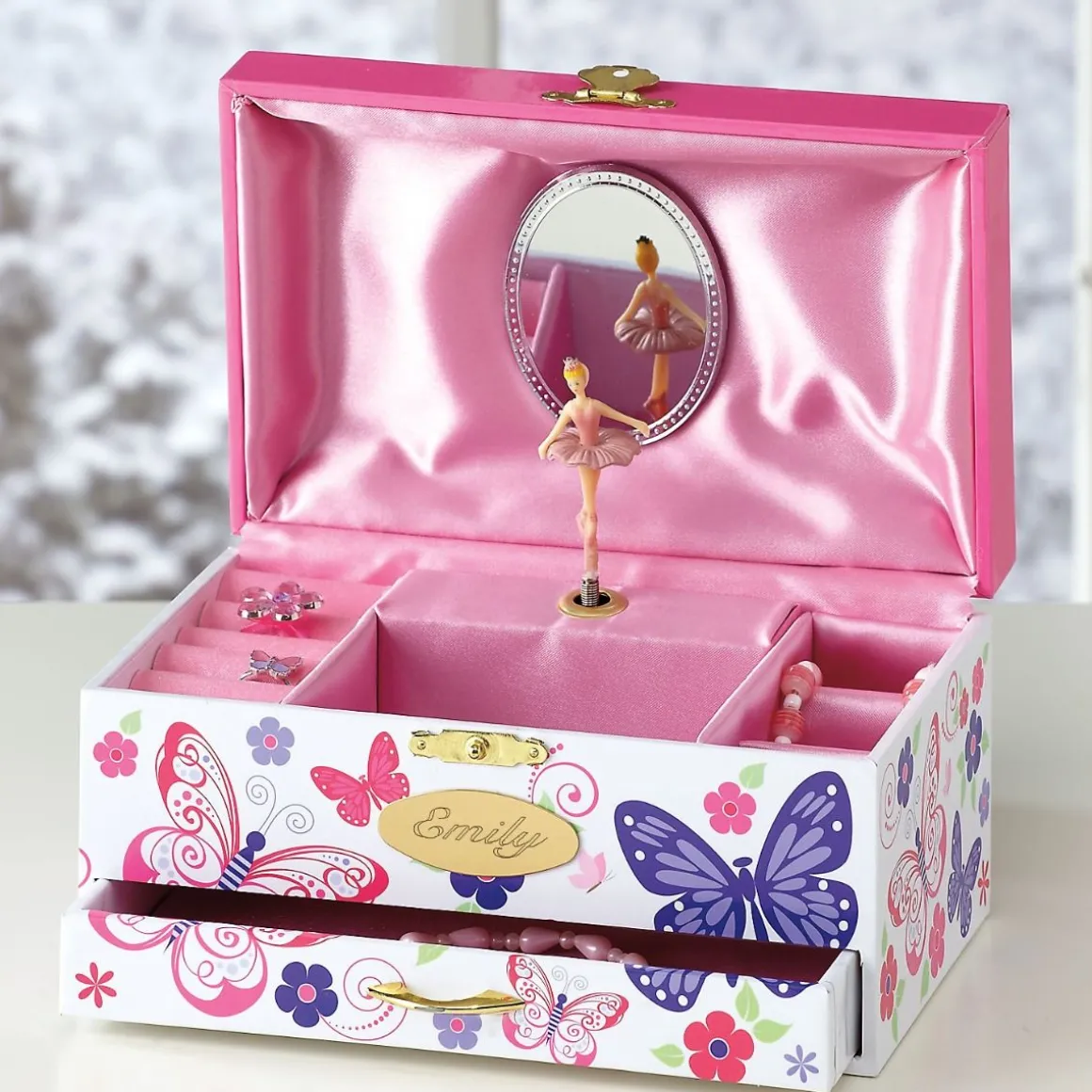 Butterfly Personalized Music Box