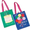 Cake and Balloons Mini Reusable Tote Bag