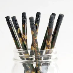 #2 Camouflage Personalized Hardwood Pencils