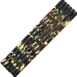 #2 Camouflage Personalized Hardwood Pencils