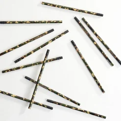 #2 Camouflage Personalized Hardwood Pencils