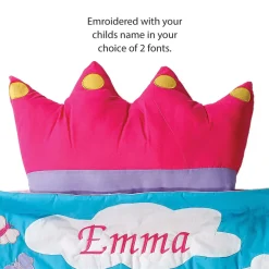 Castle Personalized Sleeping Bag with Detachable Pillow