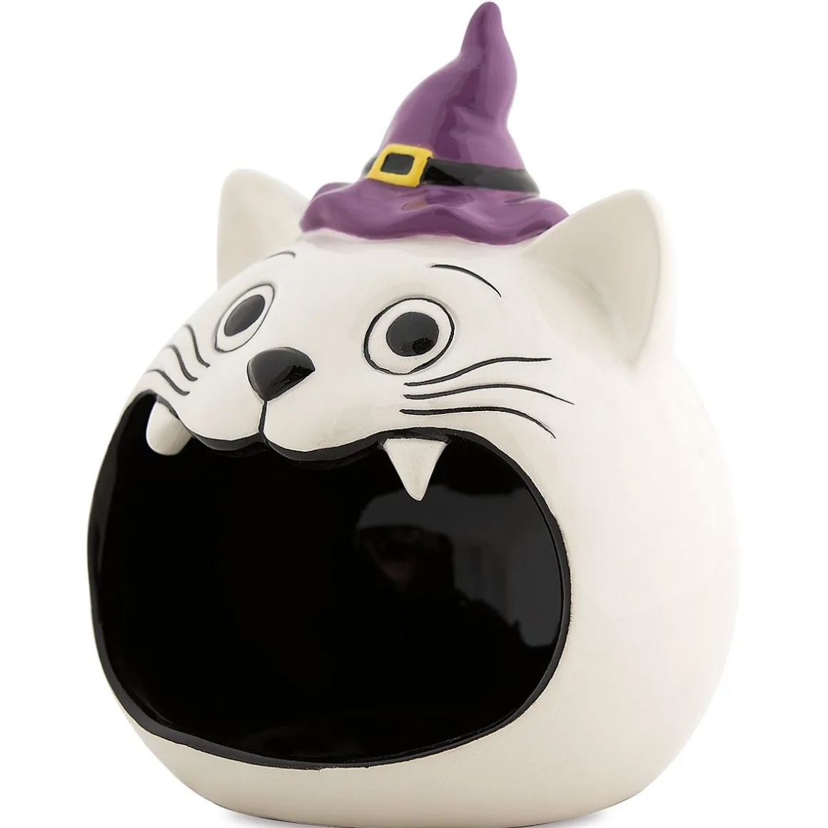Cat Witch Candy Jar