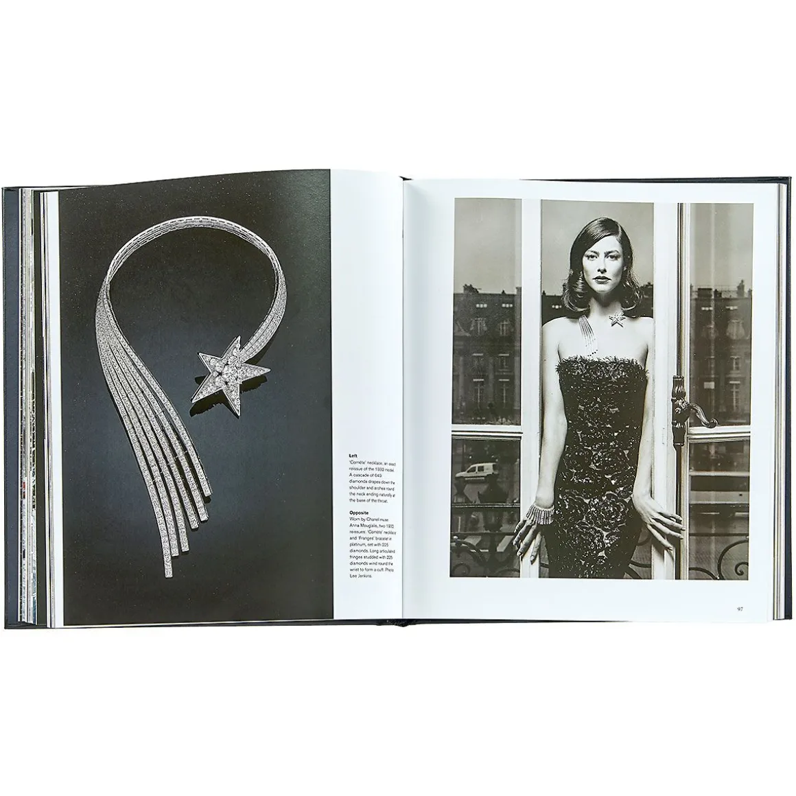Chanel Collections and Creations Personalized Black Leather-Bound Book