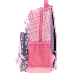 Charcoal Flower Personalized Backpack by Stephen Joseph®