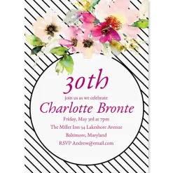 Charmed Milestone Personalized Invitations