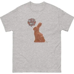 Chocolate Bunny Bite Me T-Shirt