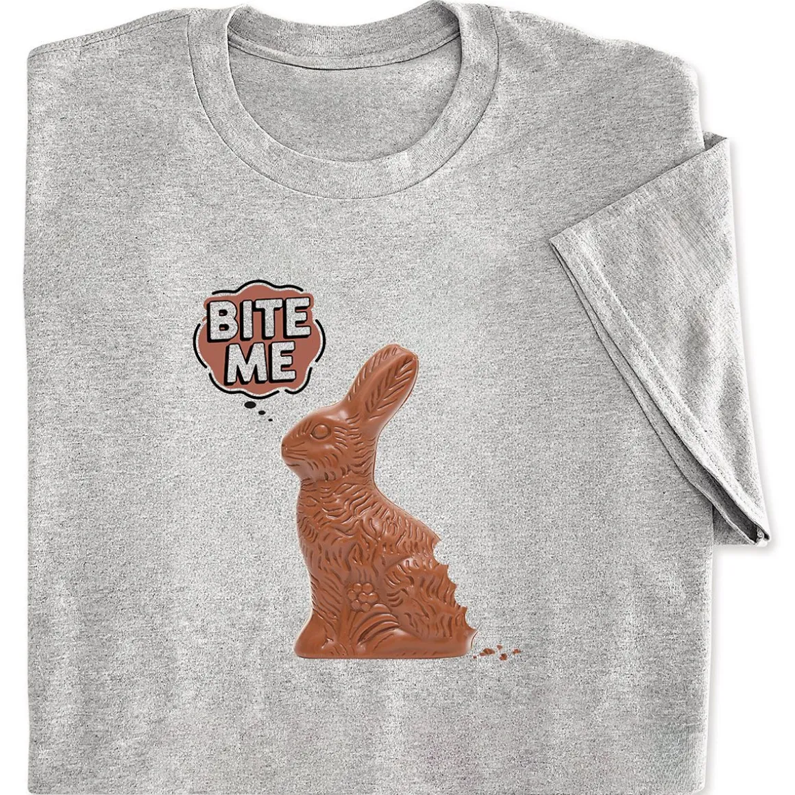 Chocolate Bunny Bite Me T-Shirt