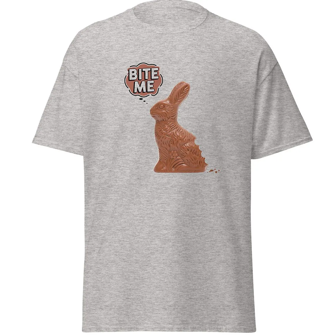 Chocolate Bunny Bite Me T-Shirt