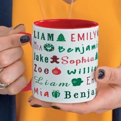 Christmas Collage Personalized Mug