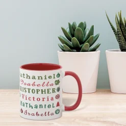 Christmas Collage Personalized Mug