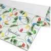 Christmas Lights Personalized Placemat Pad