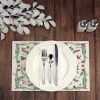 Christmas Paper Personalized Placemat Pad