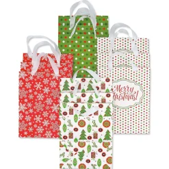 Christmas Patterns Gift Bags