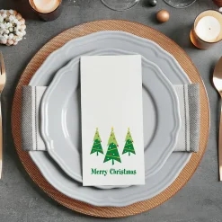 Christmas Tree Disposable Hand Towels