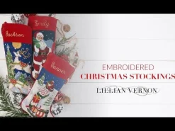 Christmas Tree Heirloom Needlepoint Personalized Christmas Stocking