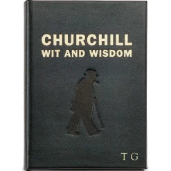 Churchill Leather Bound Book