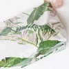 Clear Coated Botanical Cosmetic Personalized Travel Case