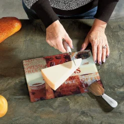 Coffee Personalized Glass Cutting Board