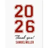 Collegiate Personalized Thank You Cards