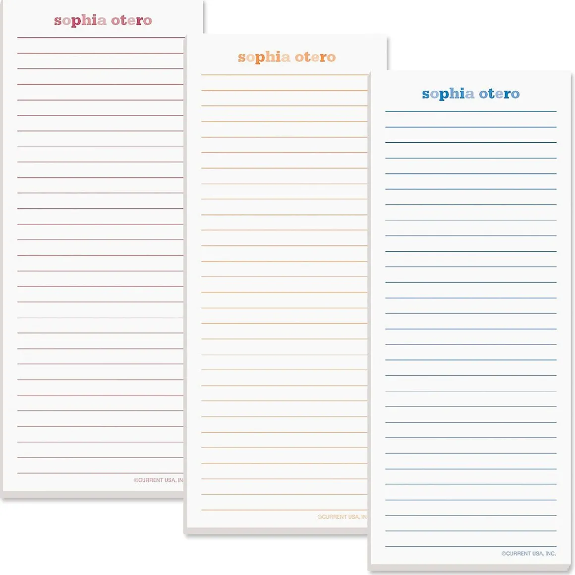 Color Wash Lined Shopping Pad