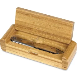 Corkscrew in Bamboo Personalized Box