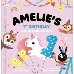 Counting Board Birthday Personalized Storybook