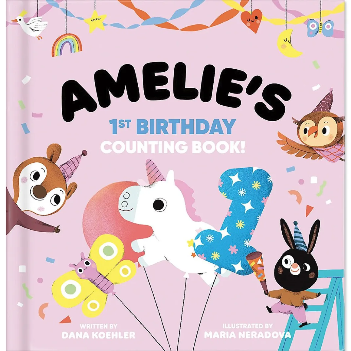 Counting Board Birthday Personalized Storybook
