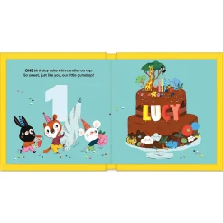 Counting Board Birthday Personalized Storybook