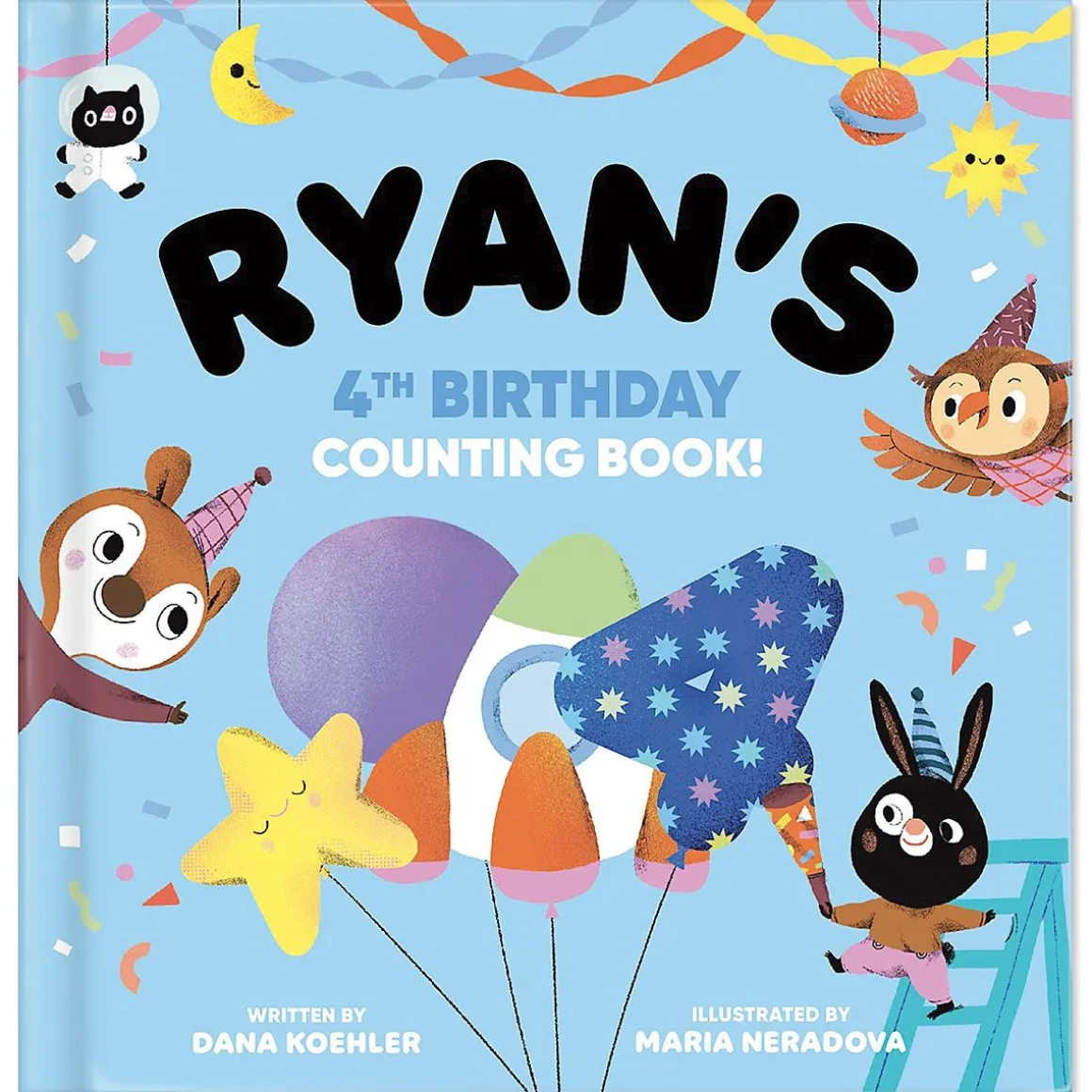 Counting Board Birthday Personalized Storybook