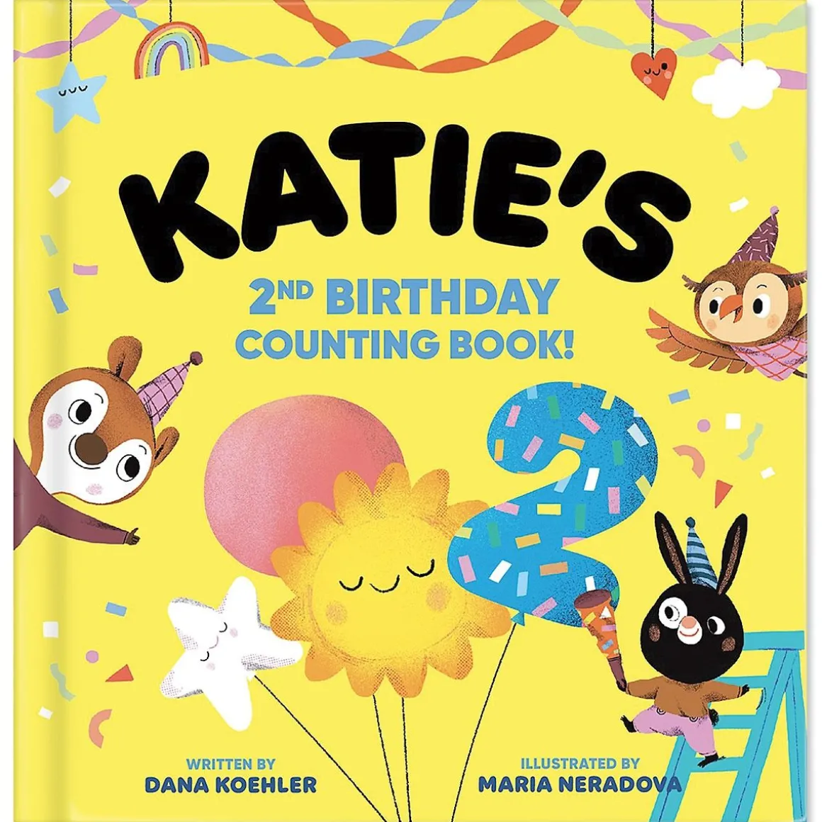 Counting Board Birthday Personalized Storybook