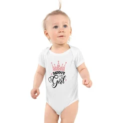 Daddy's Little Girl Baby Bodysuit Romper