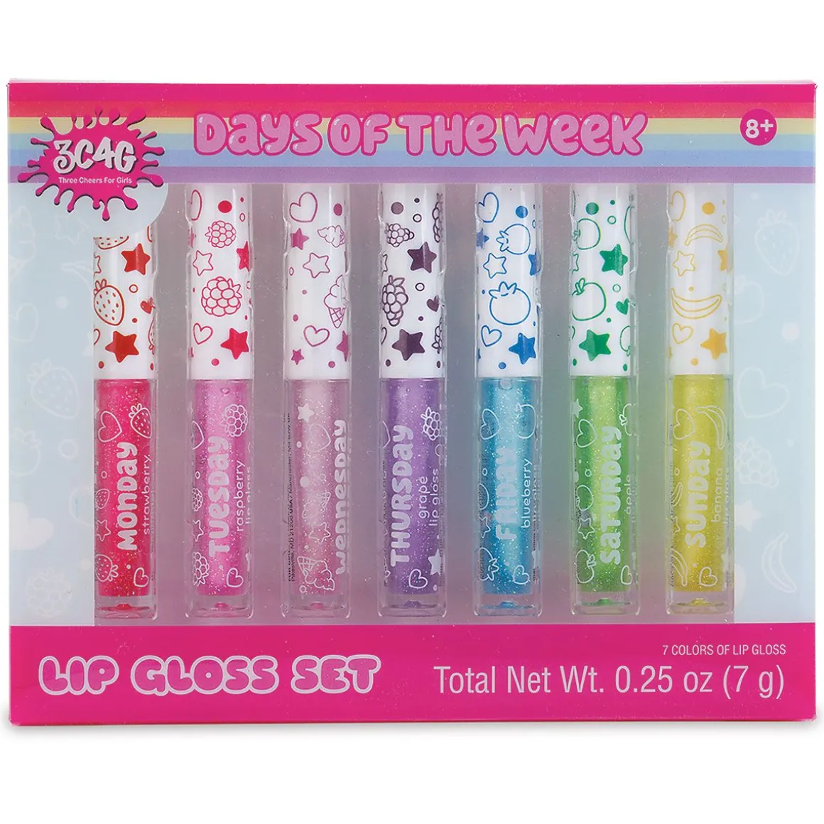 7 Days Glitter Lip Gloss
