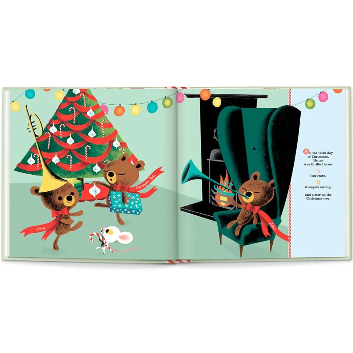 12 Days of Christmas Personalized Storybook