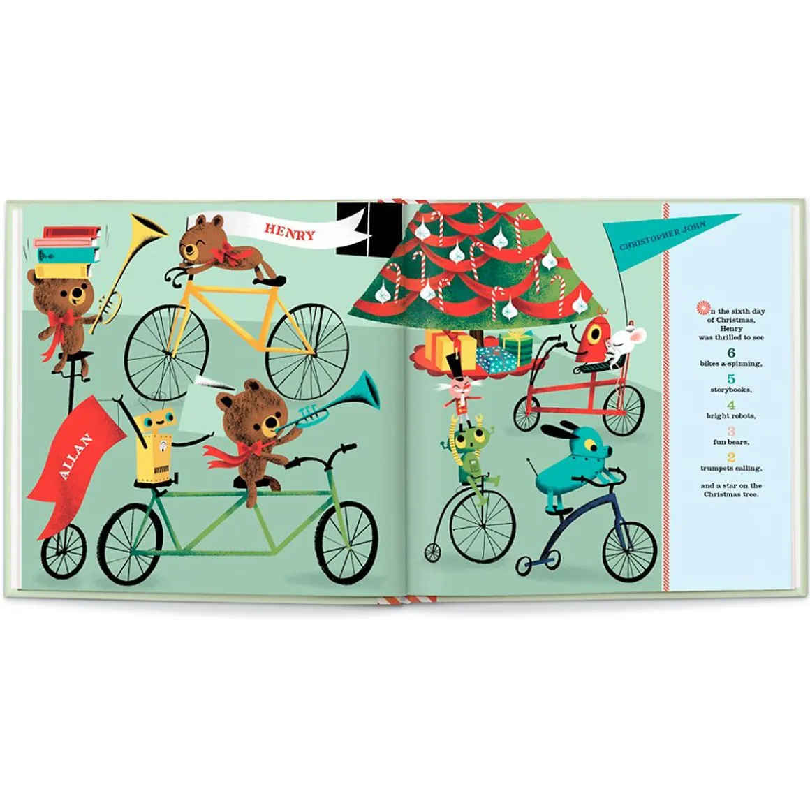 12 Days of Christmas Personalized Storybook