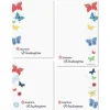 Delicate Butterflies Notepad Set