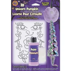 3D Glitter Pumpkin Decorating Kit