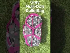 Dino Embroidered 23" Duffel Bag