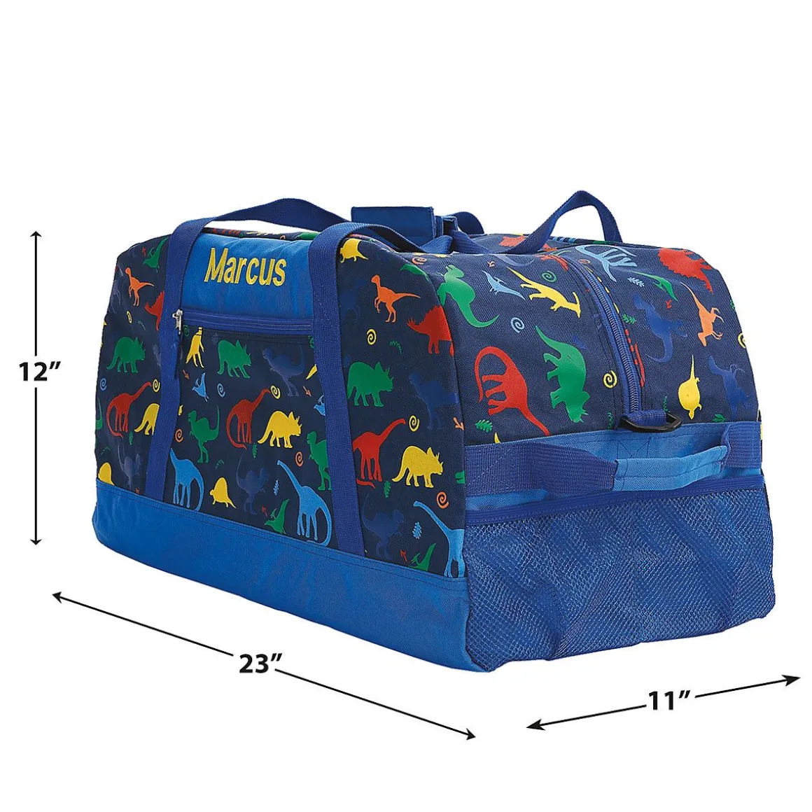 Dino Embroidered 23" Duffel Bag
