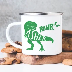 Dinosaur Personalized Camp Mug