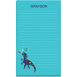 Dinosaur Personalized Notepad