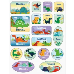 Dinosaur Personalized Stickers
