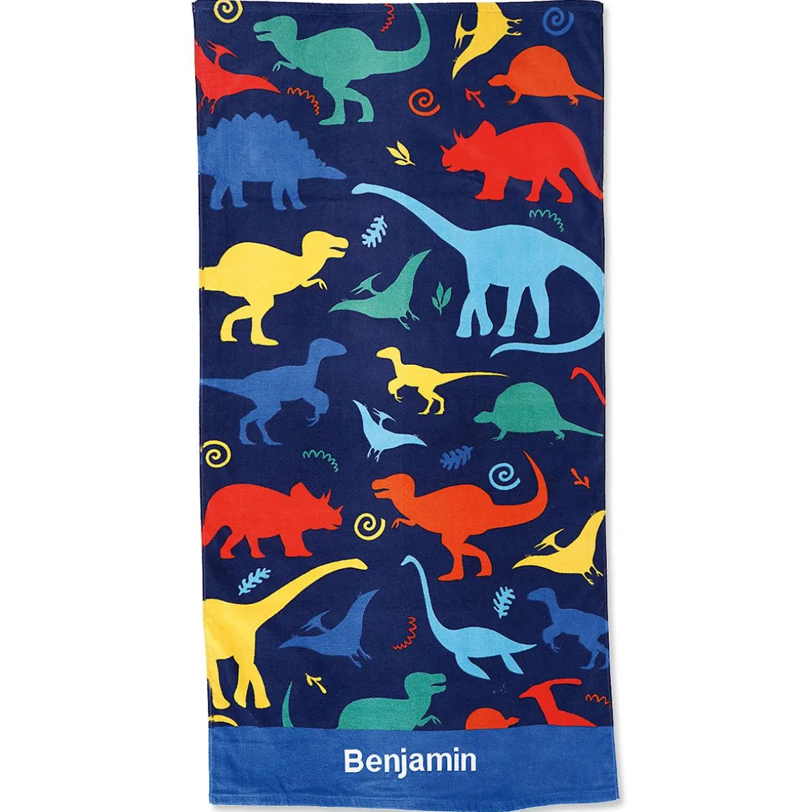 Dinosaur Personalized Towel
