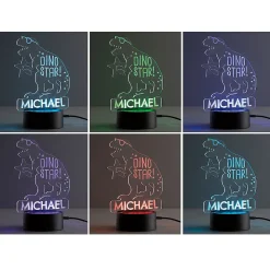 Dinostar LED Personalized Acrylic Nightlight