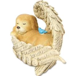Dog Angel Wings Resin Pet Memorial