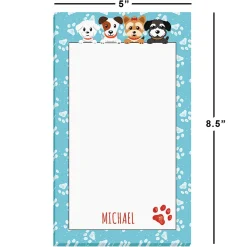 Dogs Personalized Notepad